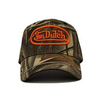 Von Dutch Orange Tree Camo Strapback Trucker Hat