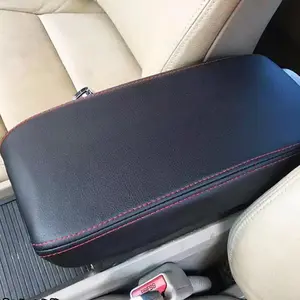 Car Center Console Armrest Box Cover, PU Leather Car Armrest Box Protector, Car Interior Accessories, Car Interior Decoration, Car Accessory for Honda Civic 8th Gen Sedan 2006-2011