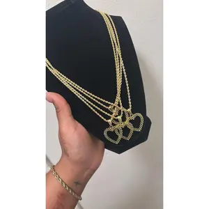 Pretty & Paid Chain - Gold-Tone Heart Pendant Necklace for Women