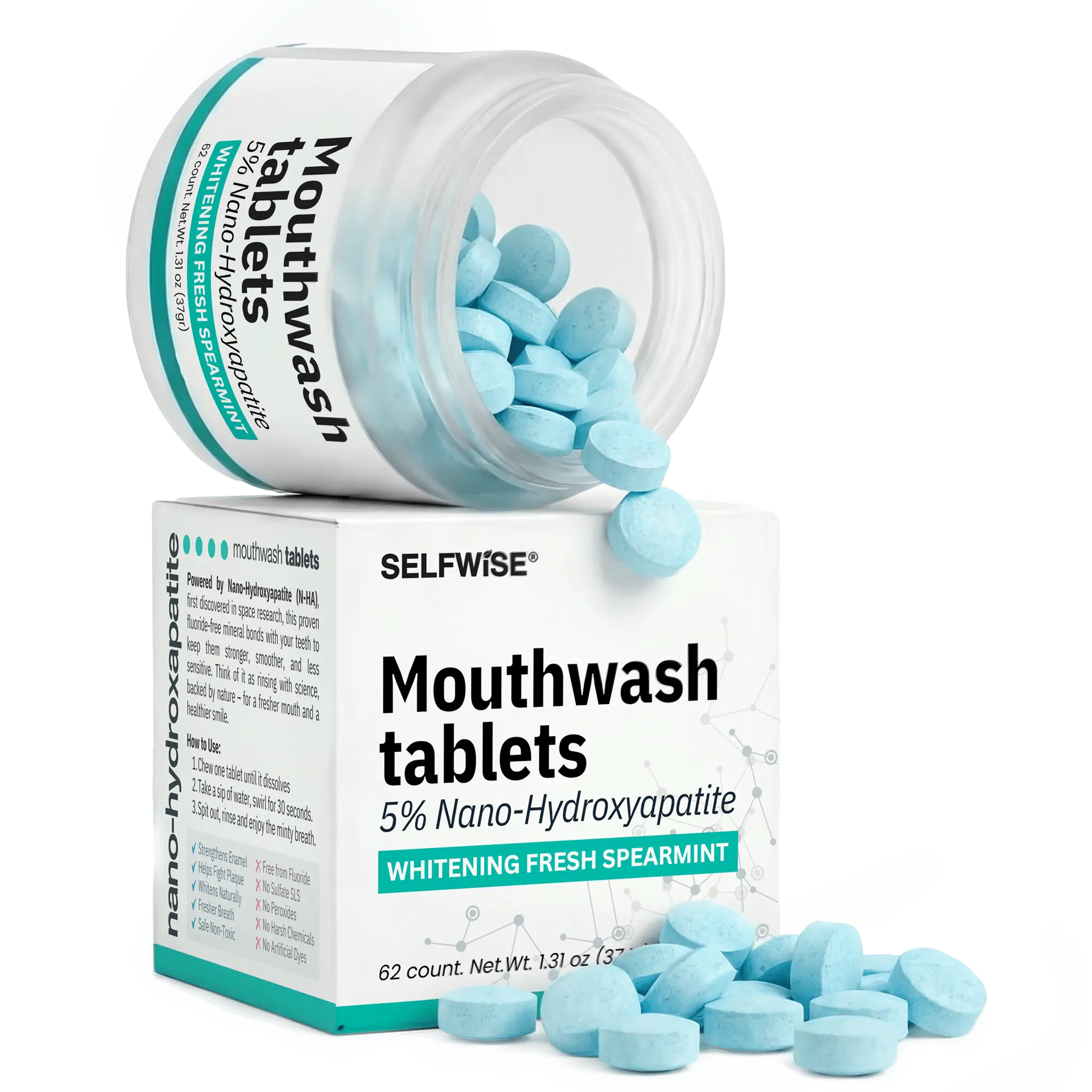 Nano Hydroxyapatite Mouthwash Tablets