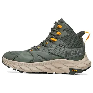 HOKA ONE ONE Anacapa GTX Waterproof High-Top Hiking Boots for Men with Slip-Resistant Durability