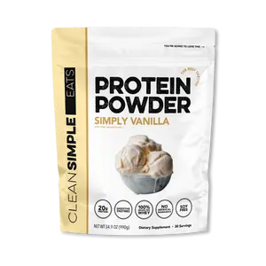 Protein Powder: Simply Vanilla (30 Serving Bag)