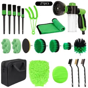 Car Wash Kit Set, Car Detailing Accessories, Fashion Car Cleaning Tools, Car Cleaning Supplies, Keep Your Vehicle Cleaner and Neater