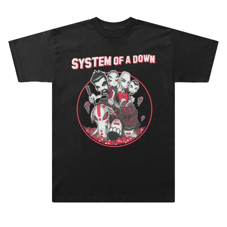System of A Down T-Shirt Limited Fan Drop Graphic T-Shirt