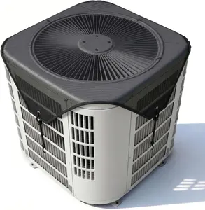 Outdoor central air conditioning dust cover, a 28x28-inch breathable mesh cover top, ensures good air circulation and dust prevention effect, suitable for using outdoor air conditioning equipment throughout the year. Mesh dust cover Universal AC Net cold