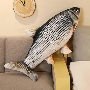 Giant Fish Plush Realistic Pillow