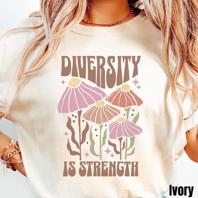 Diversity Shirt, Comfort Colors® Liberal Protest Shirt, Political Democratic Social Justice Tshirt, Feminist Shirt, Support Democracy Gift