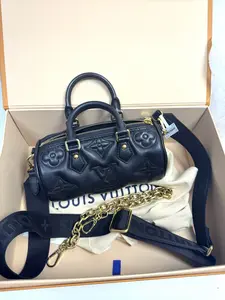 Pre-owned Louis Vuitton leather Crossbody Bags Babylone Tote (Monogram Empreinte Leather)