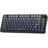 Redragon K673 GB Ergonomic Mechanical Gaming Keyboard, 75% 81-Keys QWERTY Layout, RGB Lighting, 3-Way Bluetooth/USB Wireless, PBT Compact Design, Hot-Swap Socket, Dedicated Knob Control, 5-Layer Noise Dampening, Custom Linear Switch PC Accessory