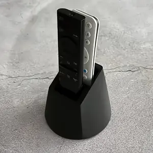 1PC 2-Hole Remote Control Storage Bracket - Practical Desktop Storage Bracket, Suitable for TV, Air Conditioner, Lamp Remote Control And Office Supplies, Etc. - Can Accommodate 2 Remote Controls, No Power Supply, Remote Control Storage Rack