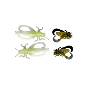 Gus Outdoor Co. Creek Critters – Hybrid Bug Bait for Bass Fishing, Grasshopper-Cricket Style Soft Plastic, Freshwater Fishing Lure for Streams, Ponds & Finesse Rigs, Ultra-Light Bait for Big Reactions