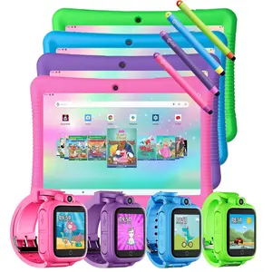 Contixo K102 10" Kids Tablet with Stylus and Smart Watch Bundle