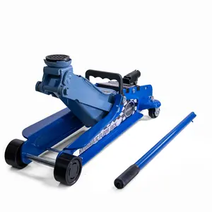 2.5 Ton Low Profile Steel Floor Jack Heavy-Duty Racing Jack with Slow Descent Safety & Smooth Control GS/TUV/ASME Certified 3.35"-14.96"