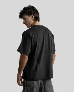 R32 Premium 220GSM Organic Cotton Raglan Tee – Vintage
