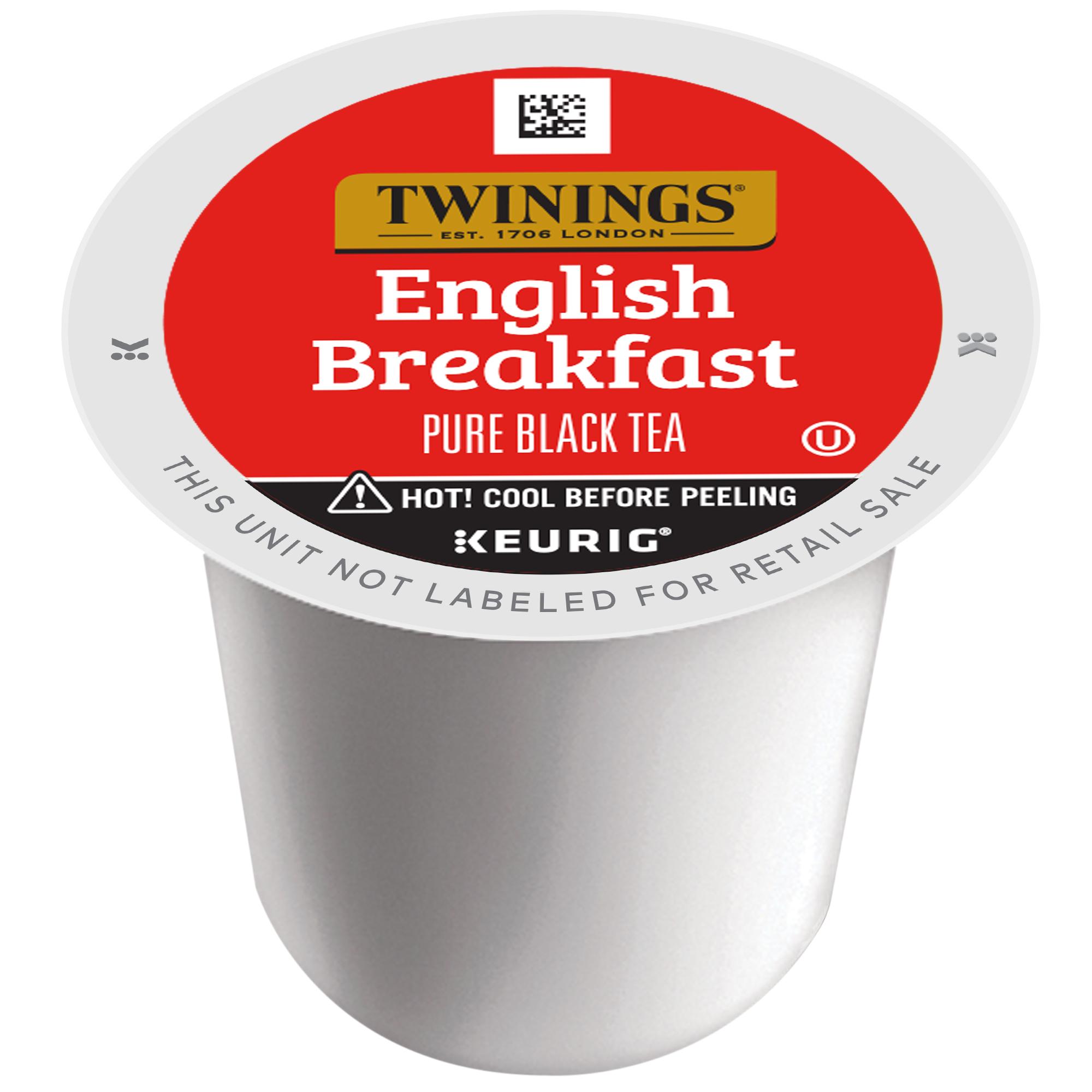 English Breakfast Black Tea K-Cup Pods for Keurig, 24 Count (Pack of 1), Smooth, Flavourful, Robust, Caffeinated, Enjoy Hot or Iced