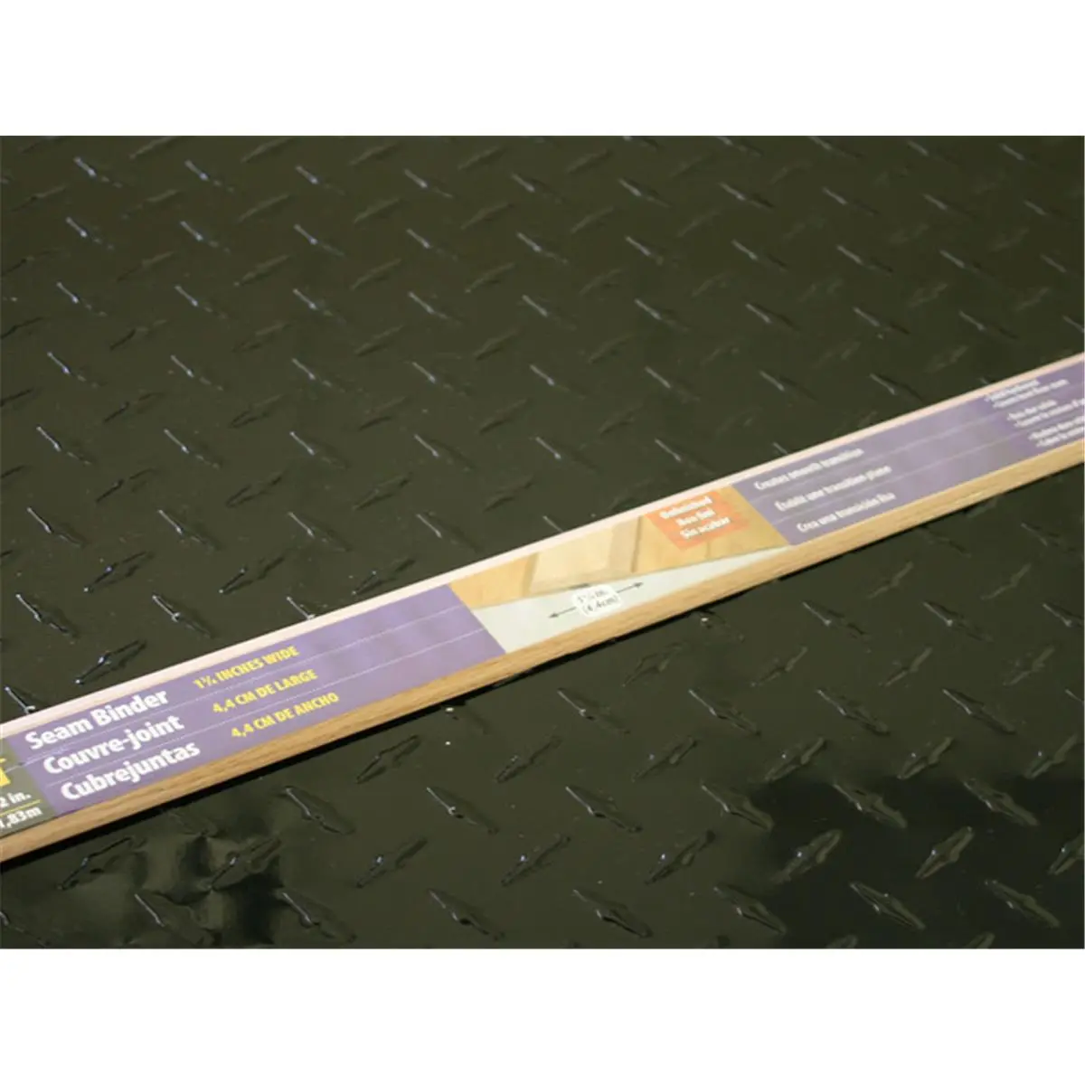 212 MAIN Seam Binder, Natural Oak Wood Moulding for Floor Transitions, 72-Inch Length, Includes Hardware, Covers Seams, Includes Screws, 72 In.