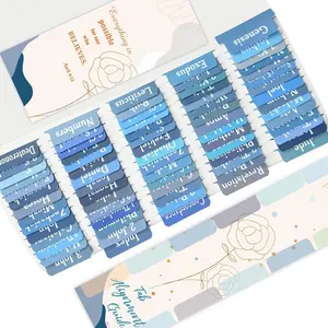 Blue  Tabs for Men/Women/, 100 count Catholic  Tabs for Old and  Testament, Laminated & Easy to Read, for Journaling Study  Supplies