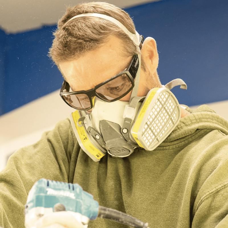 BOOGIE BOMB ANSI Z87+ Safety Eyewear with Wide Frames Impact-Resistant Lenses UVA UVB Protection for Ultimate Protection