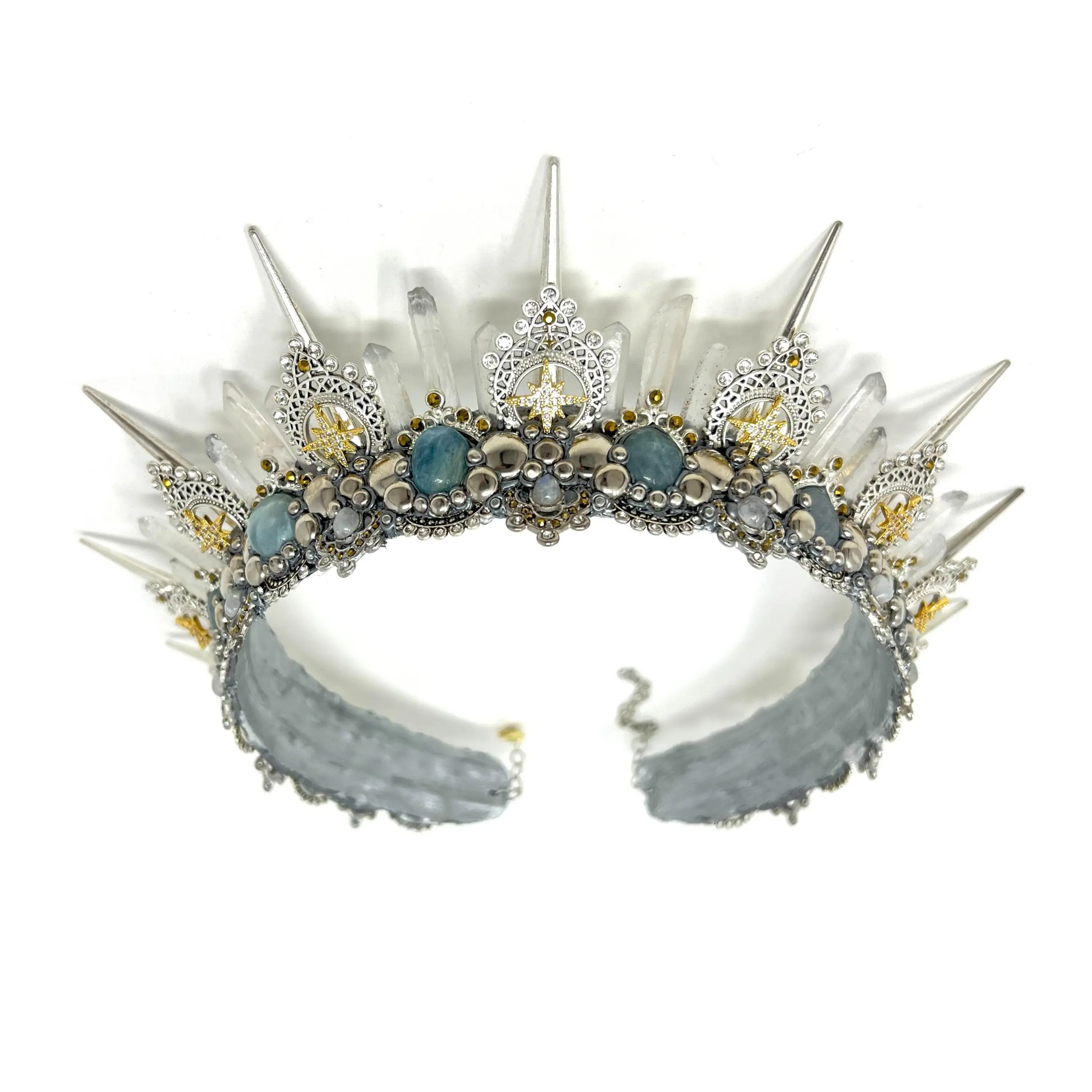 Kleodora Celestial Headpiece for Special Events and Weddings