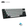 MageGee Star61 60% Compact Mechanical Gaming Keyboard - Wired Red Switch, LED Backlit Double Shot Keycaps, No Drivers Required, Portable PC Accessory for FPS Gaming & Work, Compatible with PC/Mac/Laptop, Gamer Gift Idea