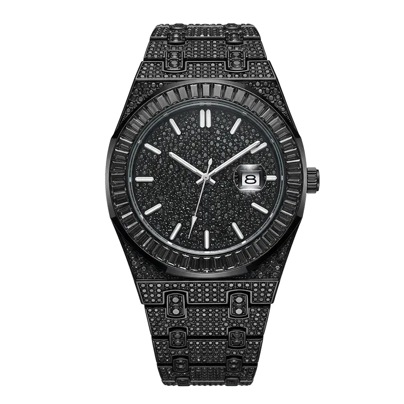 Luxurious fashion men's watch  5180-Black