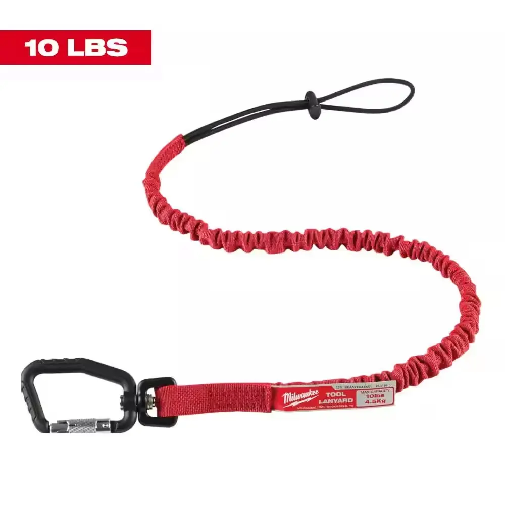 Locking Tool Lanyard 10 lbs. Quick-Connect 36" for Safety and Convenience