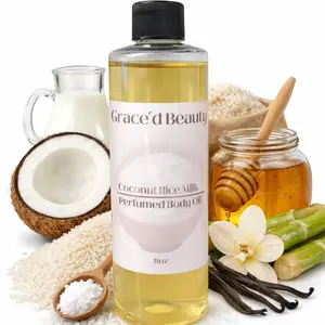 Grace'd Beauty - Coconut Rice Milk Body Oil Grace'd Beauty - Coconut Rice Milk Body Oil