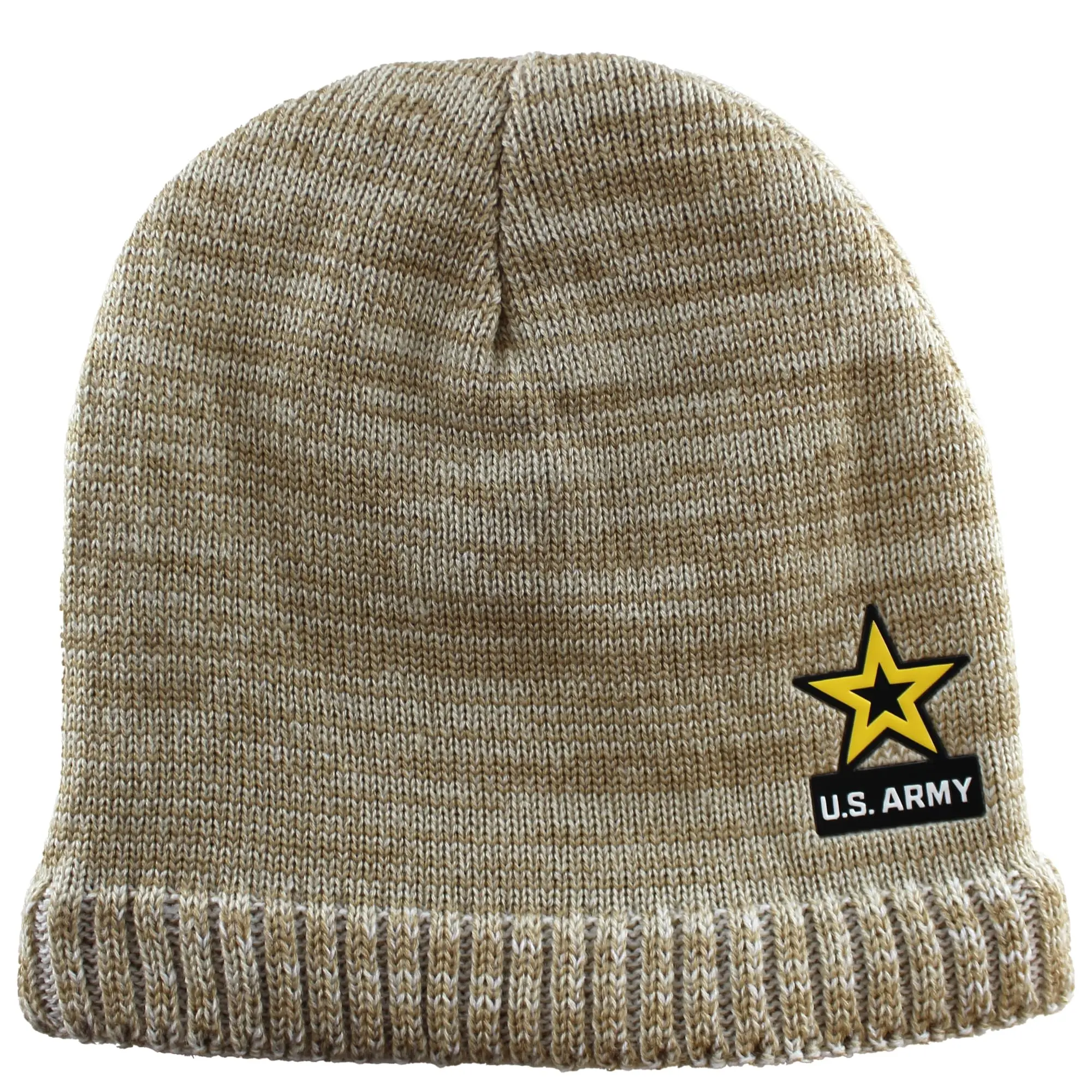 JWM Heathered Knit Army Beanie