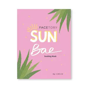 FaceTory Korean Soothing Sheet Mask – 10 Pack | Aloe, Jojoba & Betaine
