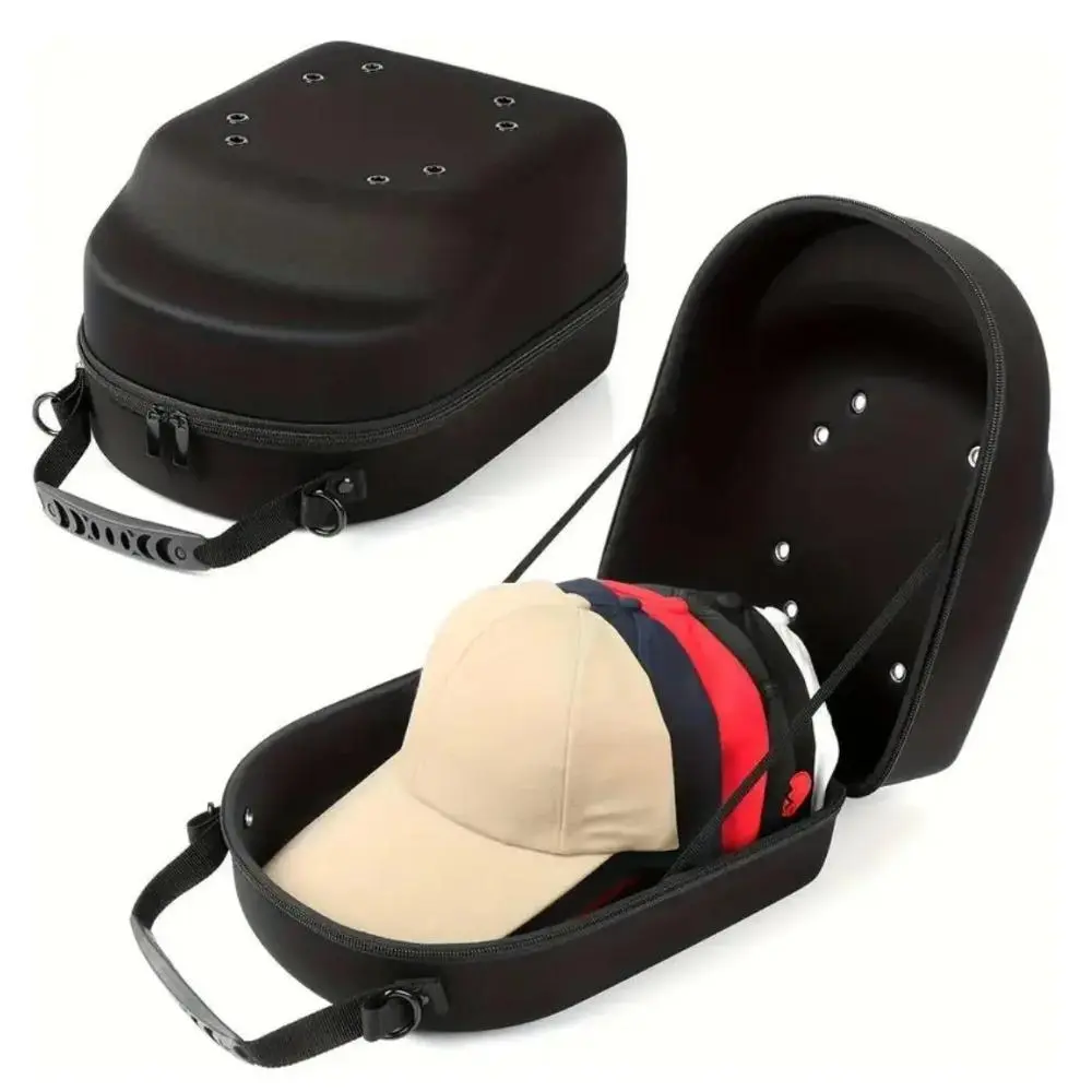 Baseball Cap Organizer Storage Bag with Hook 1 Set Hat Storage Bag with Zipper Handle Portable for Home Outdoor Travel Organizer Pouch Portable Storage Bags Organizational Zipper Storage