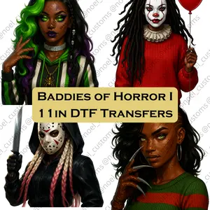 Baddies of Horror DTF Bundle