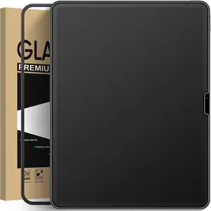 Matte Glass Screen Protector for iPad Air 13-inch M4 (2026) / M3 (2025) / M2 (2024) with Easy Installation Frame, Anti-Glare & Anti-Fingerprint Tempered Glass, Case Friendly, Smooth as Silk