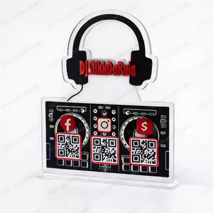 Custom DJ QR Code Payment & Social Media Sign – Perfect for Small Businesses & Market Vendors