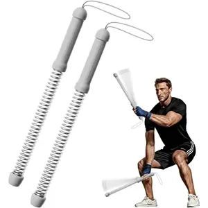 2pcs Cordless Battle Ropes, Home Gym Strength Training, Portable Arm Workout Equipment, Advanced Core Muscle Exercise