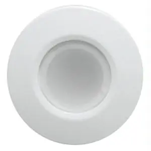 Lumitec Orbit Down Light - 4 Color - White Housing Blue Red Purple & White Light