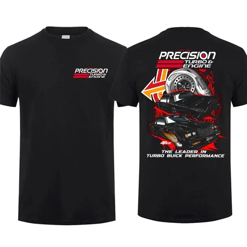 Precision Turbo & Engine Buick Graphic T-Shirt, Turbo Performance Automotive Tee, Muscle Car Racing Shirt, Turbo Enthusiast Apparel, Gift for Racers, Gearheads, Car Lovers