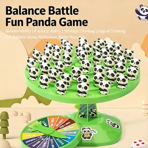 Panda Balance Tree Focus and Coordination Training Toy, High-Quality Educational Puzzle for Kids, Hand-Brain Skill Development