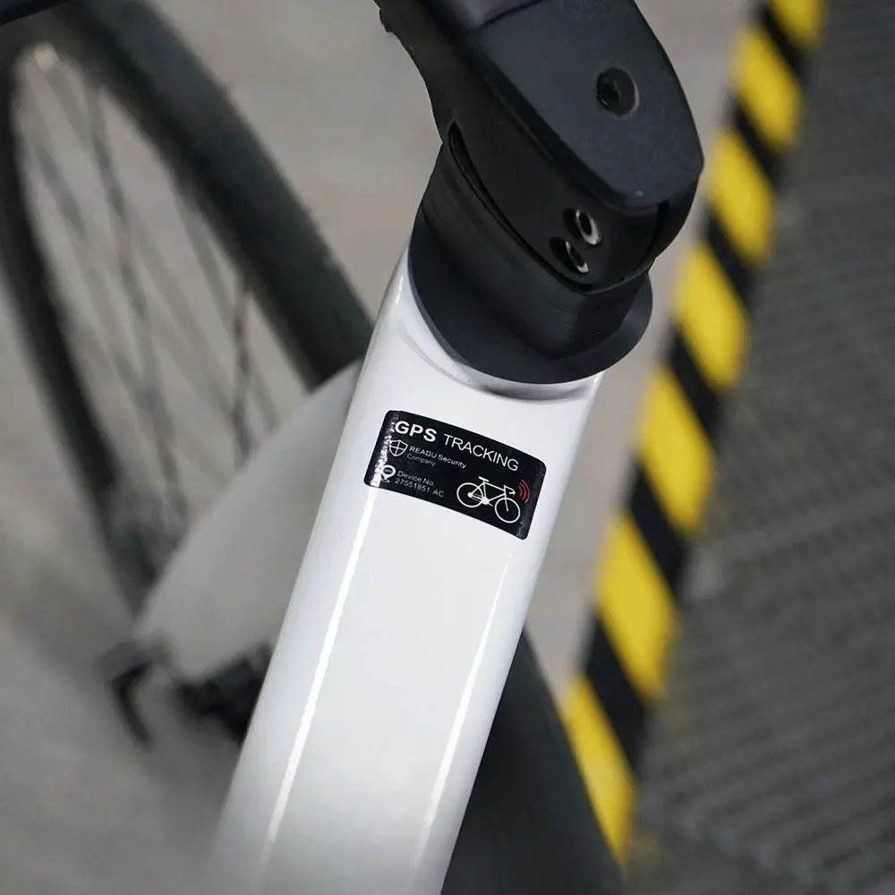 1PC "Safety Warning GPS Tracking" Bicycle GPS Tracking Car Sticker for Bicycle, Motorcycle, Highlight Safety Protection Style, Inject Anti-Theft Warning DNA into Your Gear/Vehicle, Practical Decoration Maximizes Travel Safety Vibe