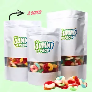 Rings Only Variety Gummy Mix - The Gummy Pack - 1/2 lb, 1 lb, 2 lb, & 3 lb - Peach, Watermelon, Pineapple, & Cherry Rings - Quality Ingredients & Freshness Guaranteed - Chewy, Soft, & Juicy - Candy Snack