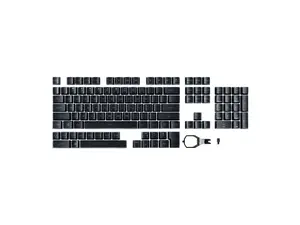 ASUS ROG PBT Doubleshot Keycap Set for ROG RX Switches, black ASUS ROG PBT Doubleshot Keycap Set for ROG RX Switches, black
