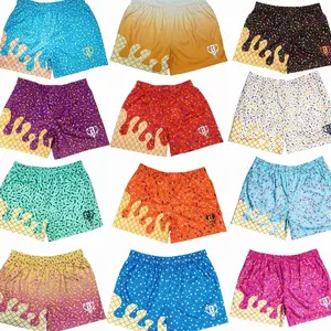 Baseball Lifestyle 101 Melting Ice Cream Drip Youth Shorts – Lightweight Breathable Gym Shorts, Casual Streetwear Shorts