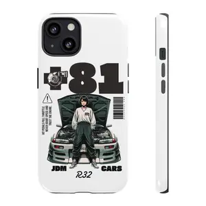 JDM Cars Tough Cases, Car Enthusiast Gift,Premium Matte Texture, Protection, Shockproof, Anti-Drop, For IPhone 17-11, Pro Max, Pro Plus, and Samsung S25-23 Protection Safety
