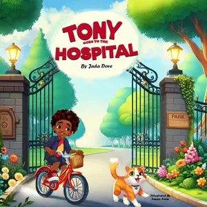 Tony Goes to the Hospital by Jada Dove Illustrated Children's Book with Vibrant Illustrations and Engaging Storyline