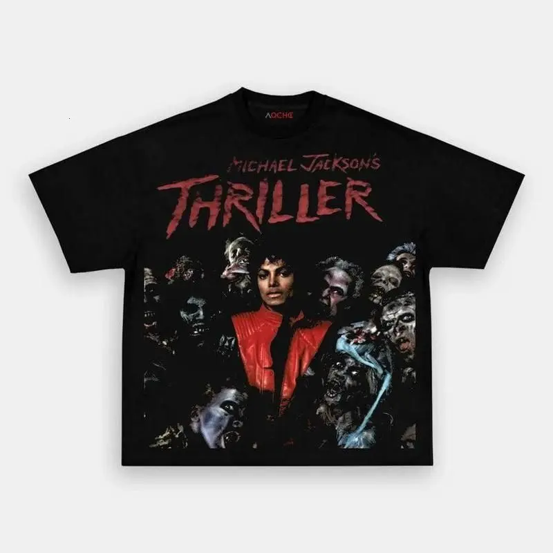 Michael Jackson Glove Graphic T-Shirt Vintage 90s Tee - TikTok Shop