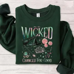 Wicked Changed for Good Sweatshirt, Wicked Fan Gift Sweatshirt, Wizard of Oz Sweatshirt