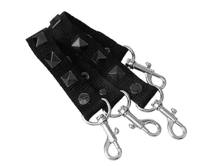 Pyramid Black Bondage Shoe Straps Pyramid Black Bondage Shoe Straps