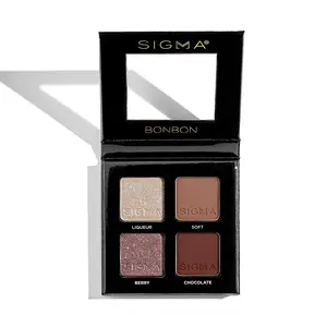 Sigma Beauty Bonbon Eyeshadow Quad | Four Deliciously Pigmented Shades for Versatile Eye Looks | Smooth, Blendable Formula