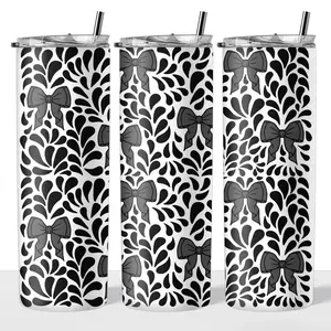 BLACK Talavera 20oz Stainless Steel Insulated Tumbler
