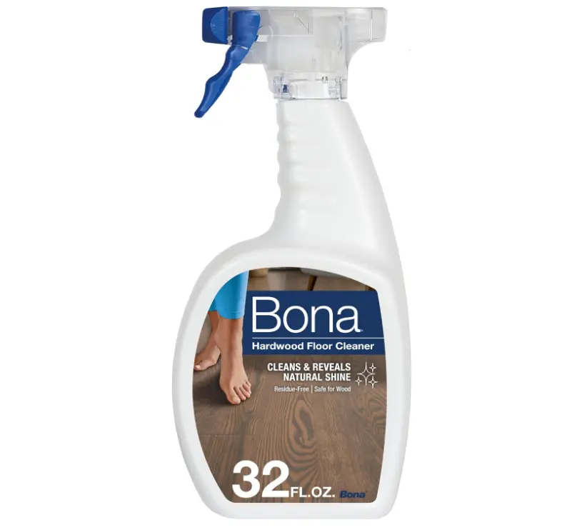 Bona Hardwood Floor Cleaner Spray - 32 fl oz - Unscented - Residue-Free Household Floor Cleaning Solution for Wood Floors