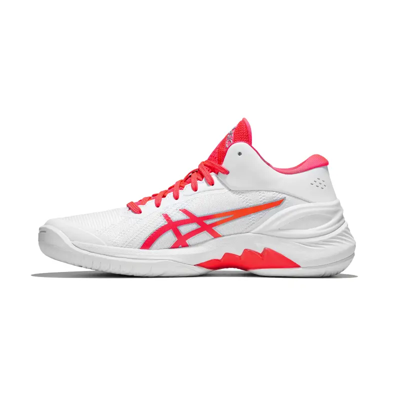 ASICS GEL Burst 28 White Diva Pink' Mid Top Basketball Shoes Unisex 1063A089-100